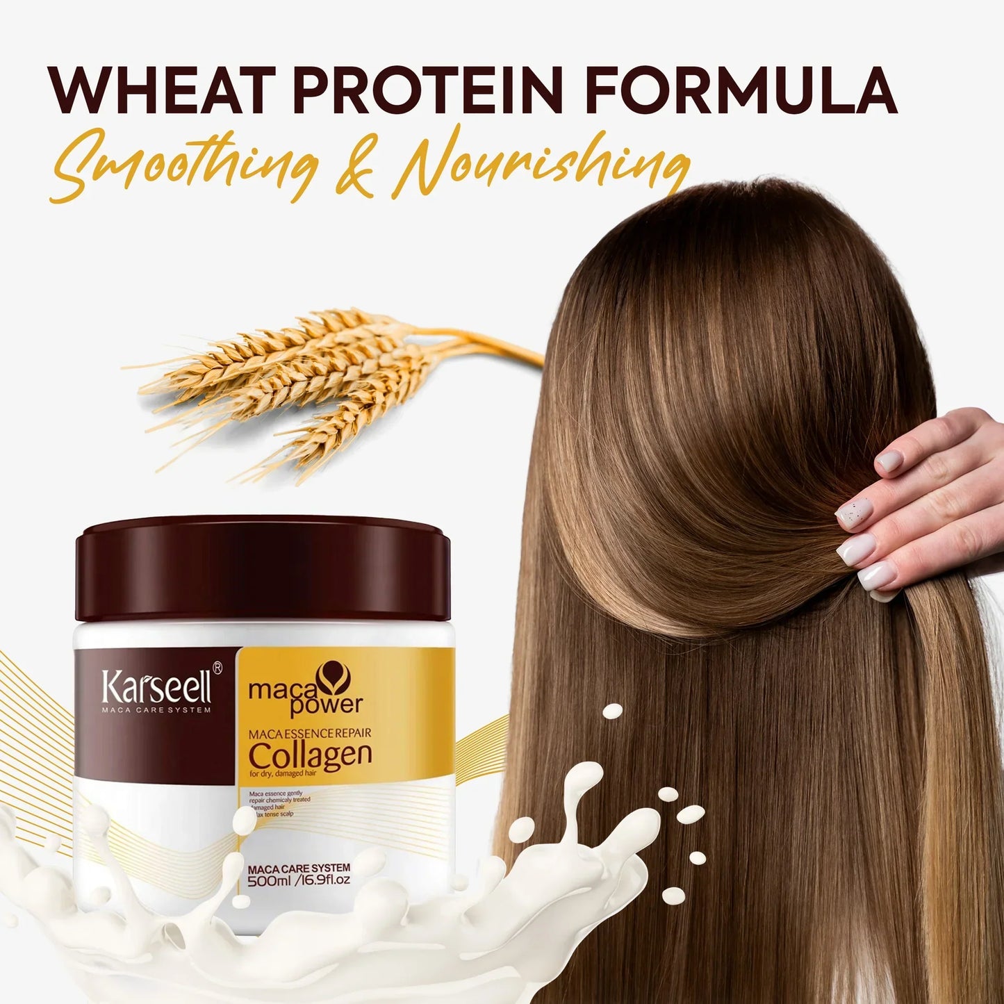 Karseell Collagen Hair Treatment Mask For Dry Damaged & All Hair Types