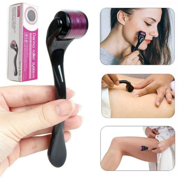 3 Pcs Combo Pack Jade Roller Ice Roller Facial Massage Derma Roller Pack Of 3