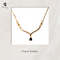 Simple Luxury American & Europeans Y_Shaped Neckless Blue Diamond ( 1 Carat )