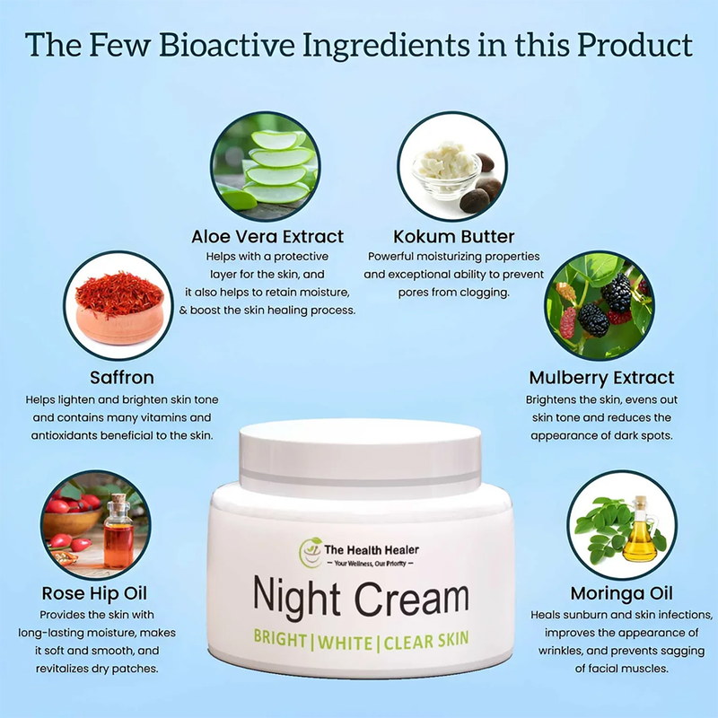 The Health Healer Night Cream PREMIUM QUALITY