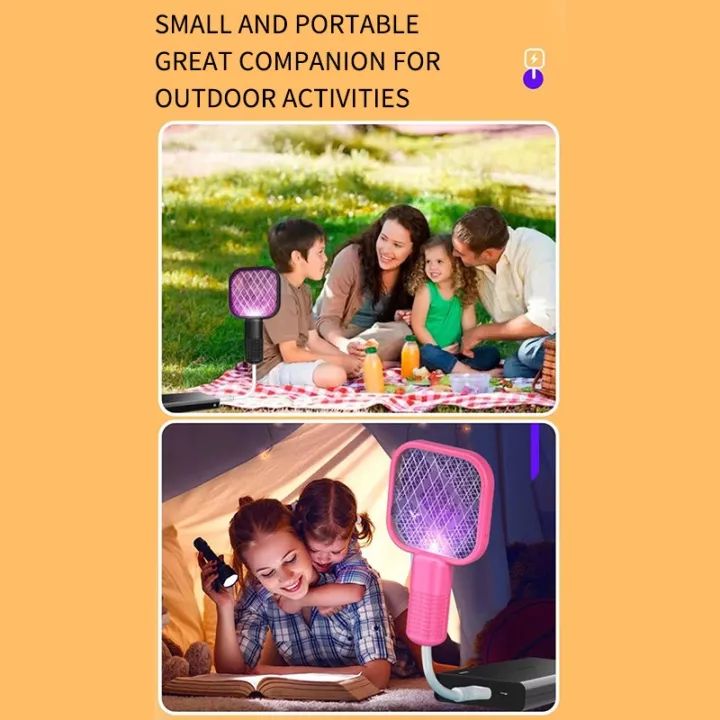 Mini USB Electric Mosquito gadget Swatter UV Light with Sharp Sparking Fly Bug Zapper Insect Racket easy to used winter Fly Swatters Trap For  Home Of