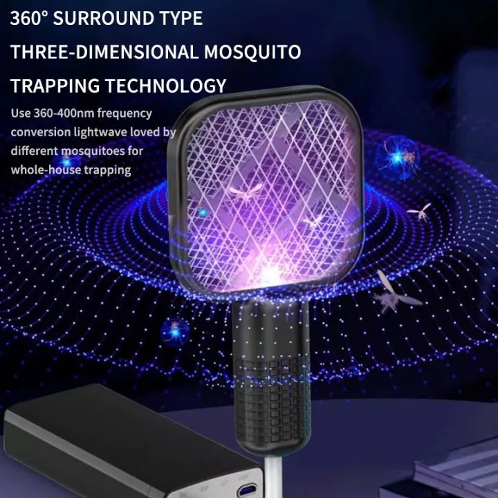 Mini USB Electric Mosquito gadget Swatter UV Light with Sharp Sparking Fly Bug Zapper Insect Racket easy to used winter Fly Swatters Trap For  Home Of